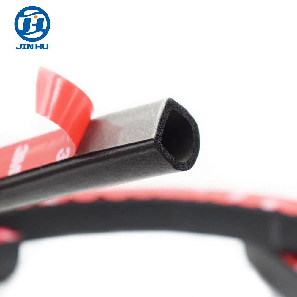 Automotive Weather Stripping D-Shape Rubber Door Seal Soundproofing