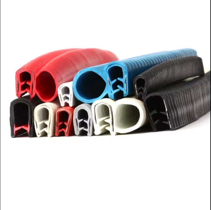 Factory Custom Size U-Type Edge Trim Strip Car Gasket Flexible Durable Automotive Door Weatherstrip EPDM Rubber Sealing Strip