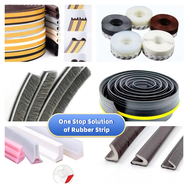Sale Sealing Automotive Rubber Silicone Seal Strip Anti-Theft Door Seal Rubber Door Entrance Door