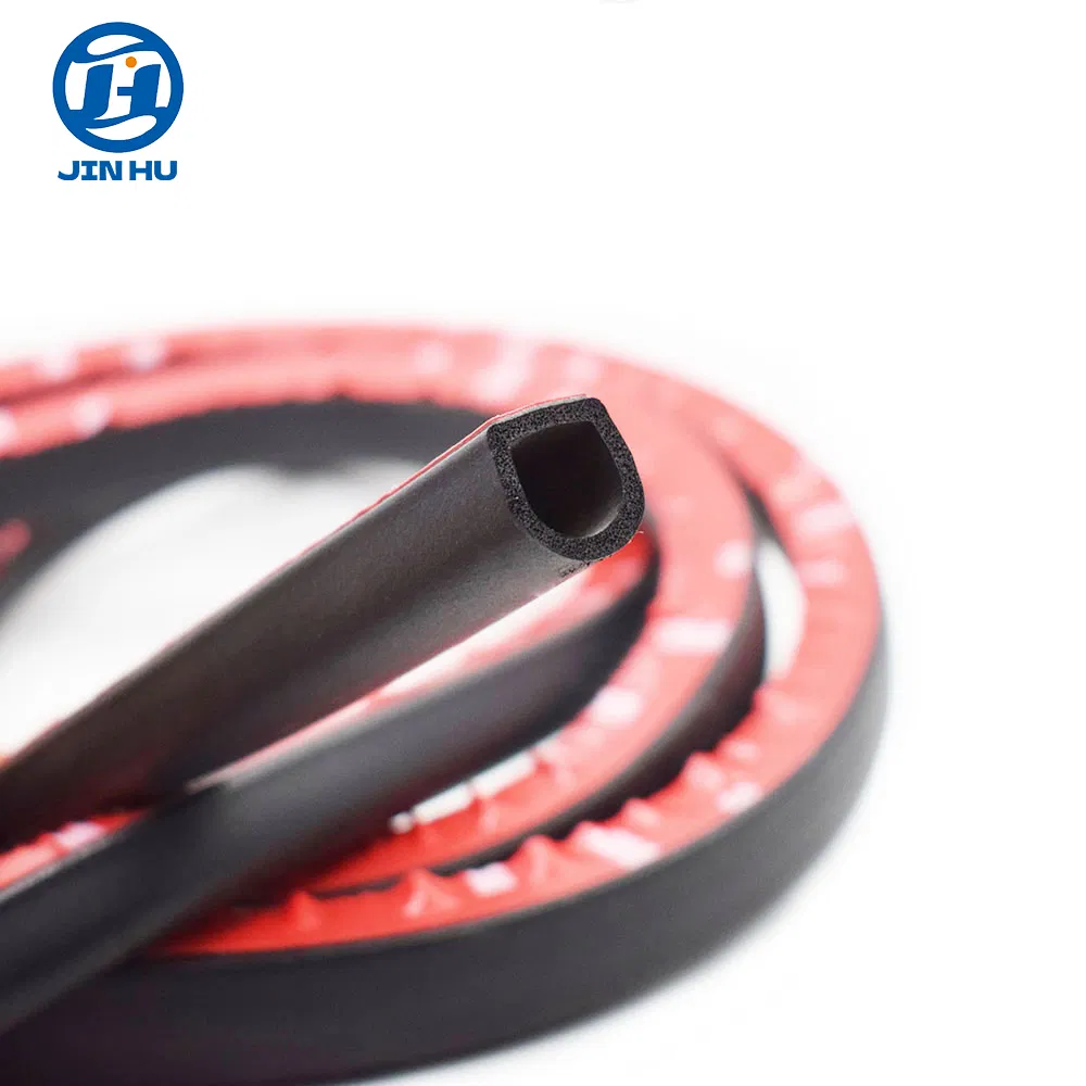 Automotive Weather Stripping D-Shape Rubber Door Seal Soundproofing