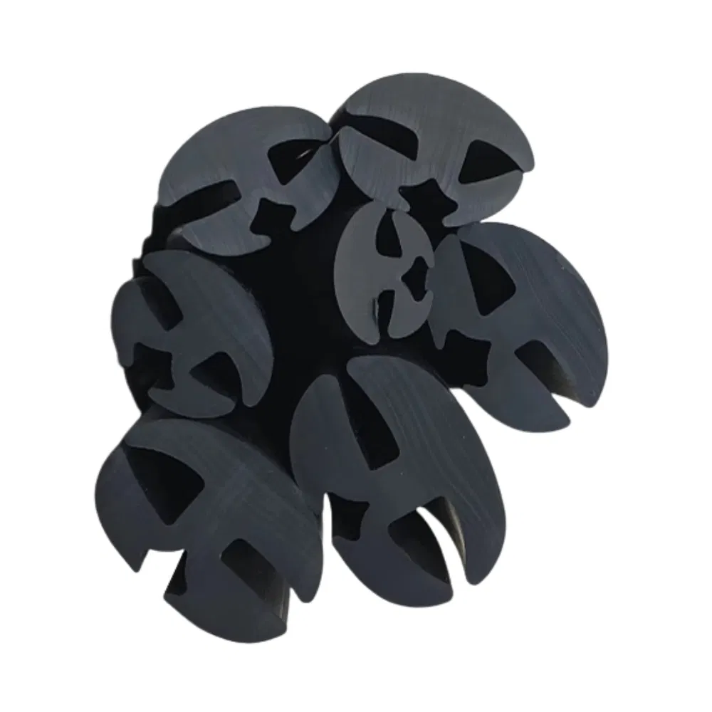Three-Port EPDM Glass Sealing Strip for Automotive &amp; Cabinet Use, Waterproof H-Shape Rubber Seal with Noise Reduction