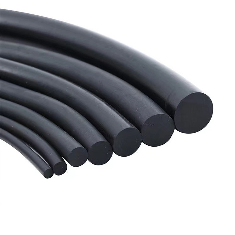 Round Strip Oil Resistant 1-80mm Automotive Anti-Collision Rubber Strip