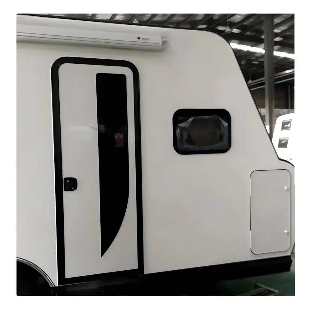 Aluminum Door Frame 800X1840mm Caravan Trailer Camping Car Main Door with Four Right Angle