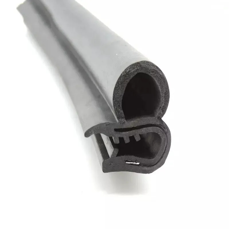 OEM Waterproof Windproof Extrusion Automotive Car Door Window Trim Edge Moulding EPDM Rubber Seal Strip