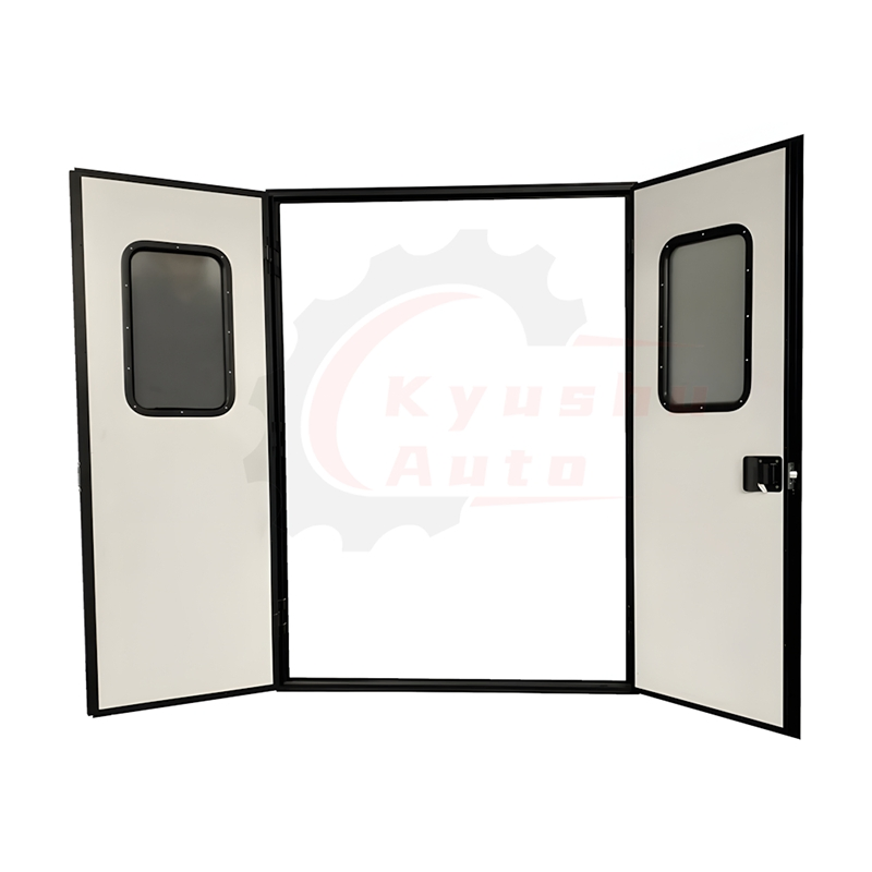 RV Accessories Trailer RV Camper Door Aluminium Frame with Screen Door for Caravan