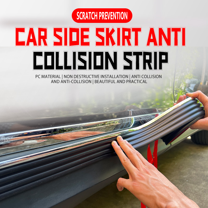 Customized Automotive Bumper Sealing Strip Car Anti-Collision Tape Edge Guard Plate