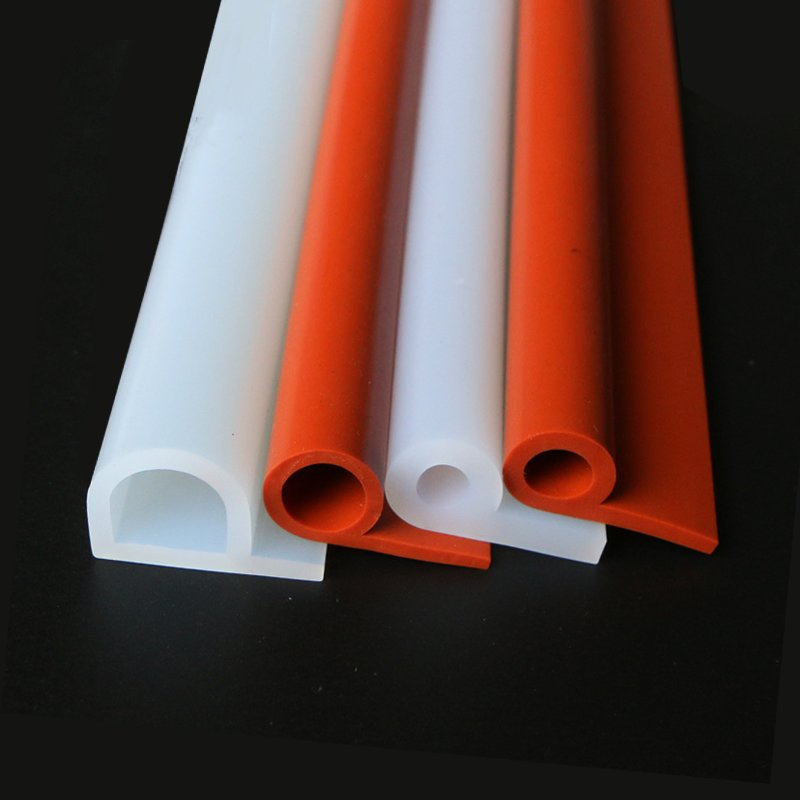 Heavy Duty Industrial Equipment Anti-Leak Silicone Foam High Density Structure Rubber Seal Strip