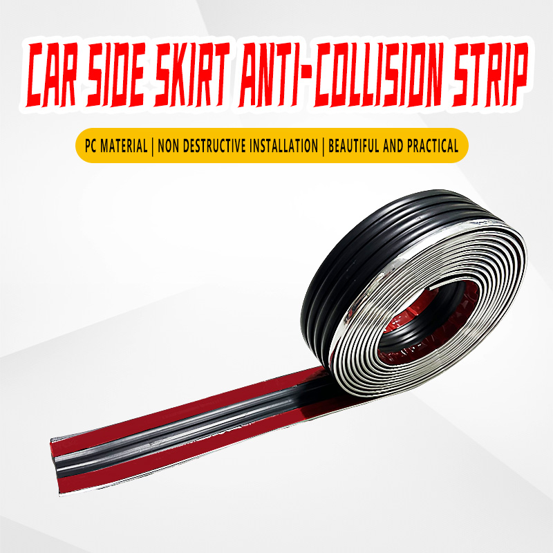 Customized Automotive Bumper Sealing Strip Car Anti-Collision Tape Edge Guard Plate