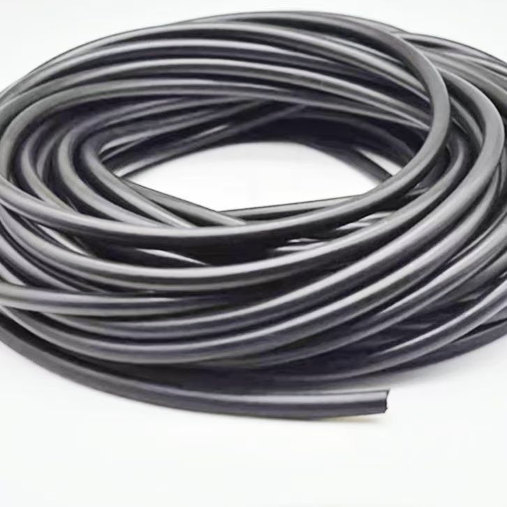 Premium Round Extruded Sponge Rubber Sealing Silicone Foam Seal Strip for Automotive &amp; Construction