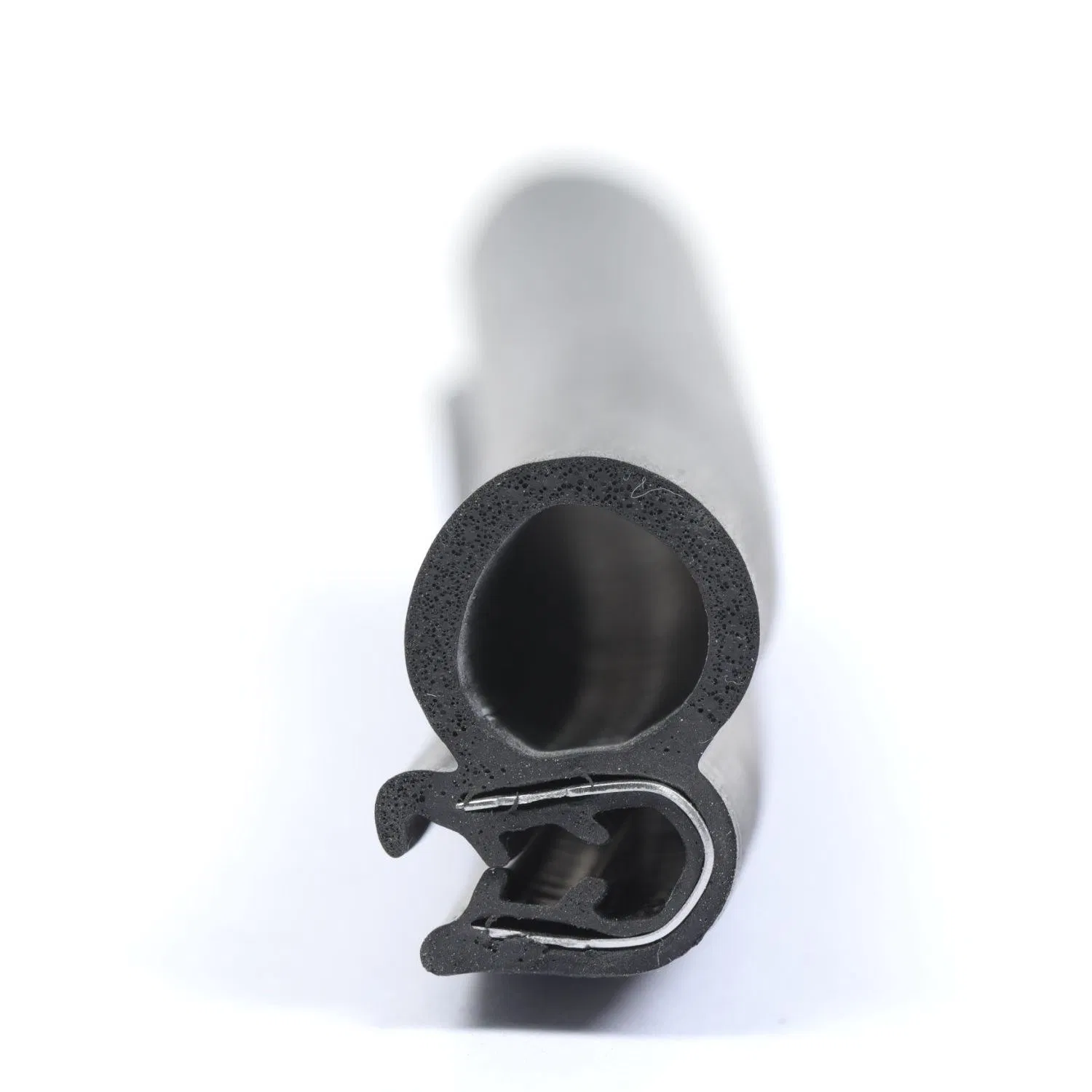 U - Shaped Side and Top Bubble Automotive Door Dustproof and Waterproof Rubber Seal Strip