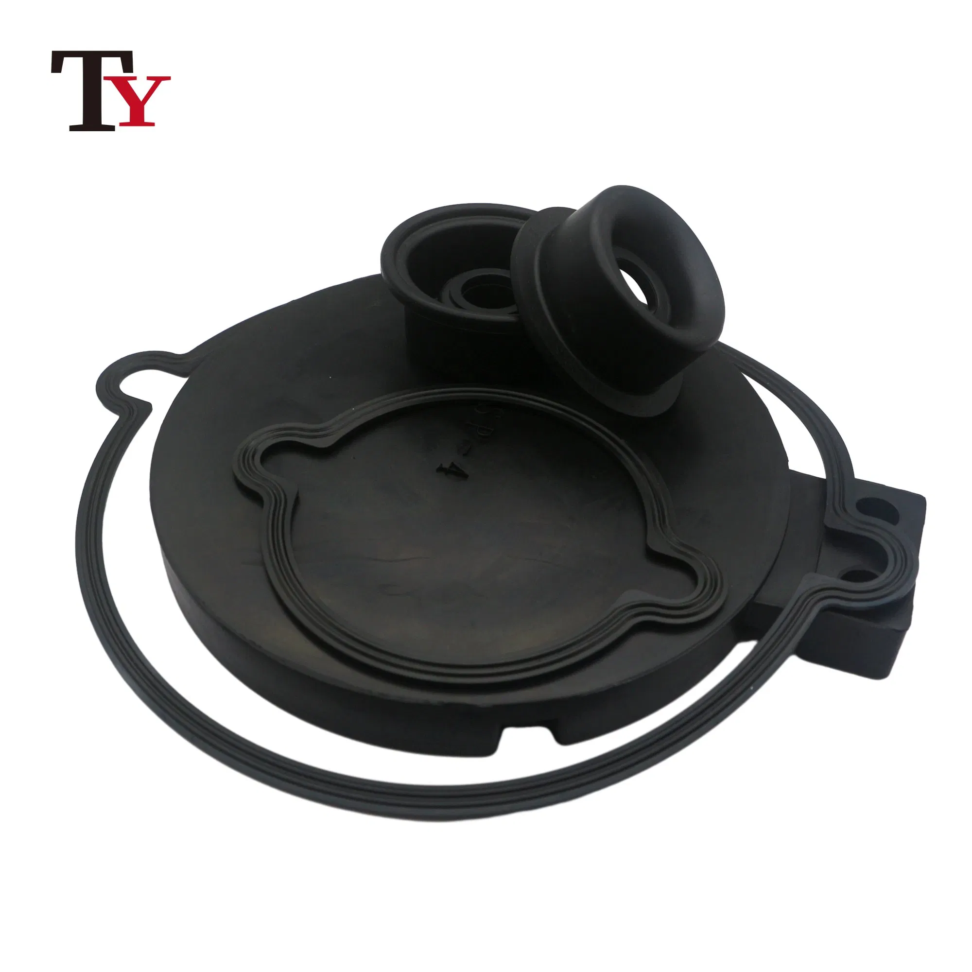 Custom FKM Special Shape Rubber Sealing O-Rings Oil Resistant Hydraulic Cylinder Seal Gasket for Automotive