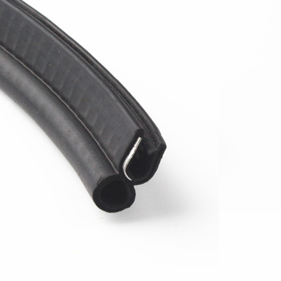 Hot Seal Glazing Door Rubber Strips Extrusion Rubber Composite Car Sunroof Edge Protection Seal
