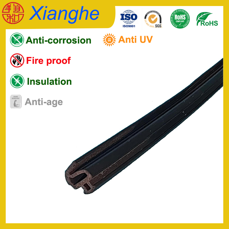 All-Season Heavy-Duty Rubber Door Seal Strip for Weatherproofing