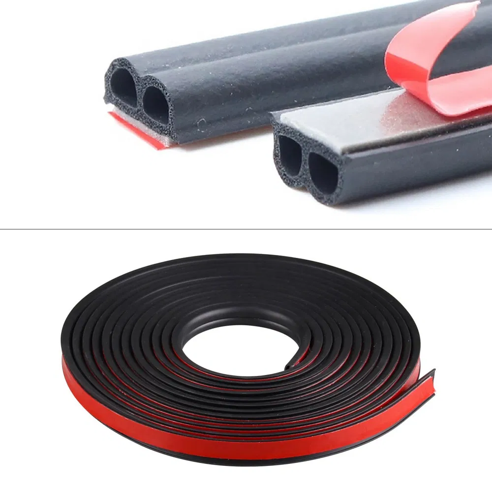 Universal Car Weather Stripping, Self Adhesive Automotive Door Rubber Weather Draft Seal Strip