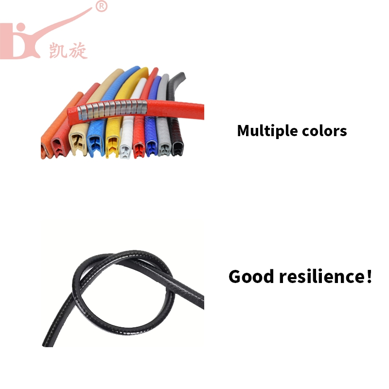 Eco Friendly Flexible Edge Trim Decorative Protection Custom Color PVC Automotive Decorative Sealing Strip