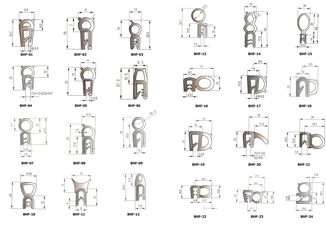 Automotive Rubber Door Seal