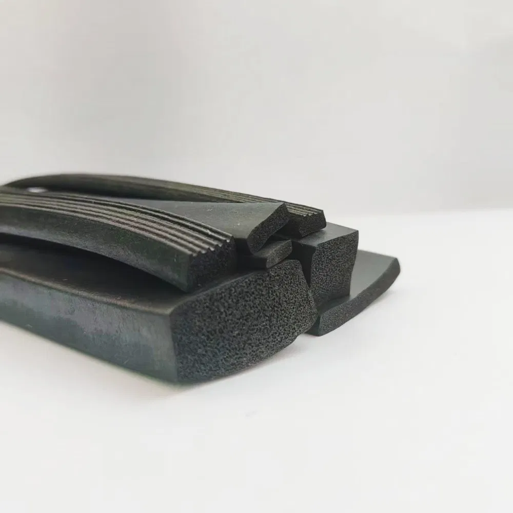 Easy Installation Car Square Sponge Self-Adhesive Seal Strip 3/16*3/4 Waterproof Strip Te30-0128