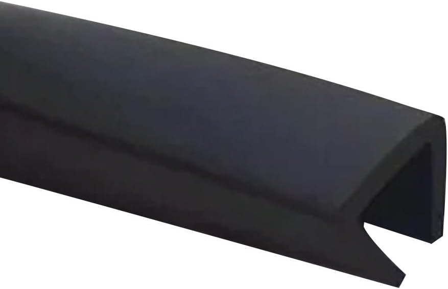 U Channel Rubber Edge Trim Seal Strip for Automotive, Furniture, Doors, Windows, Waterproof Dust-Proof Sealing