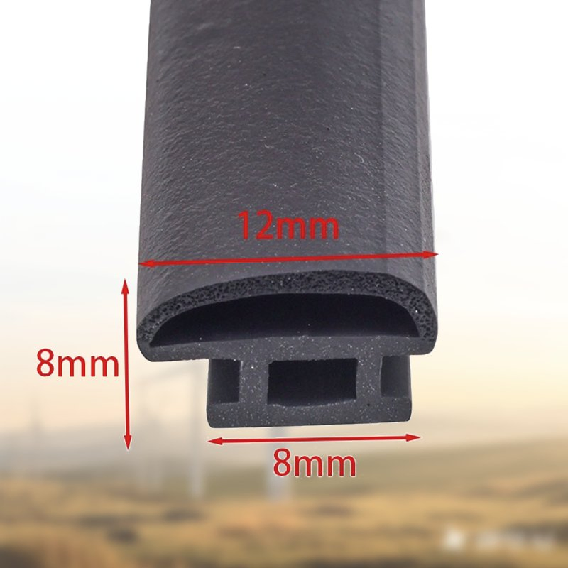 EPDM Compression Sealing Strip for T Slot Door Frames