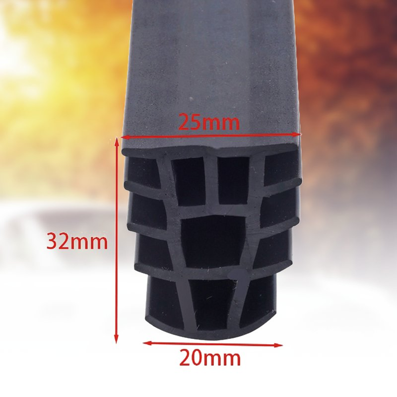 Anti-Collision T Type EPDM Rubber Mushroom Door and Window Sealing Strip