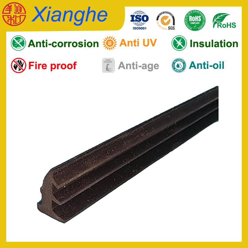 All-Season Heavy-Duty Rubber Door Seal Strip for Weatherproofing