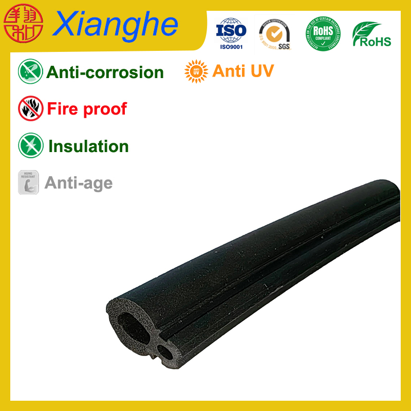 All-Season Heavy-Duty Rubber Door Seal Strip for Weatherproofing