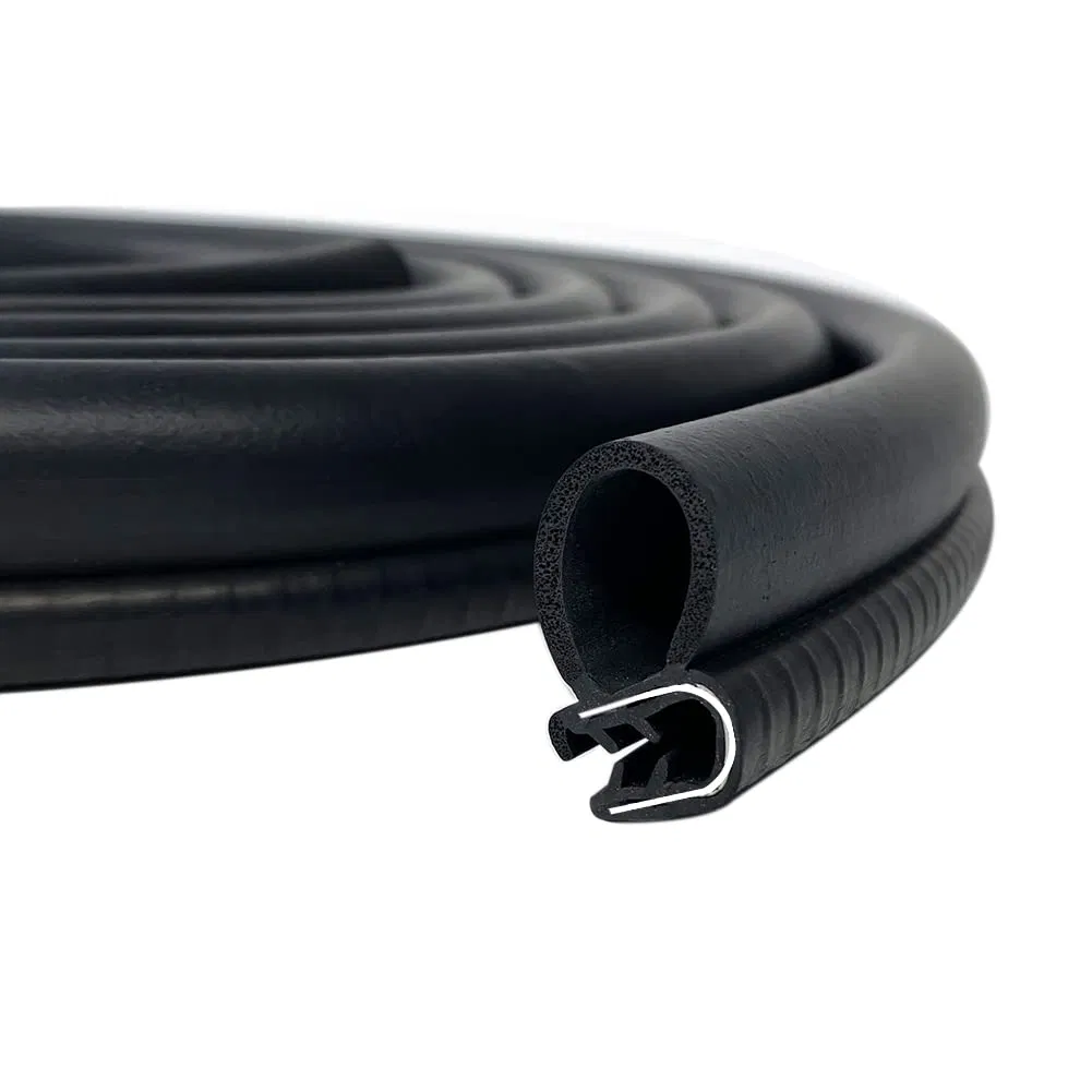 EPDM Black Corrosion Resistance Auto Car Door Sealing Rubber Strip Automotive Sealing