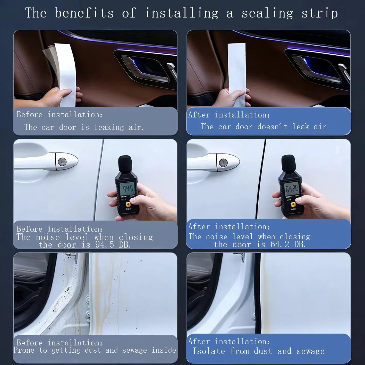 U-Channel Side Bulb Edge Trim for Heavy-Duty Machinery Cabin Seal and Agricultural Vehicle Gasket Strip