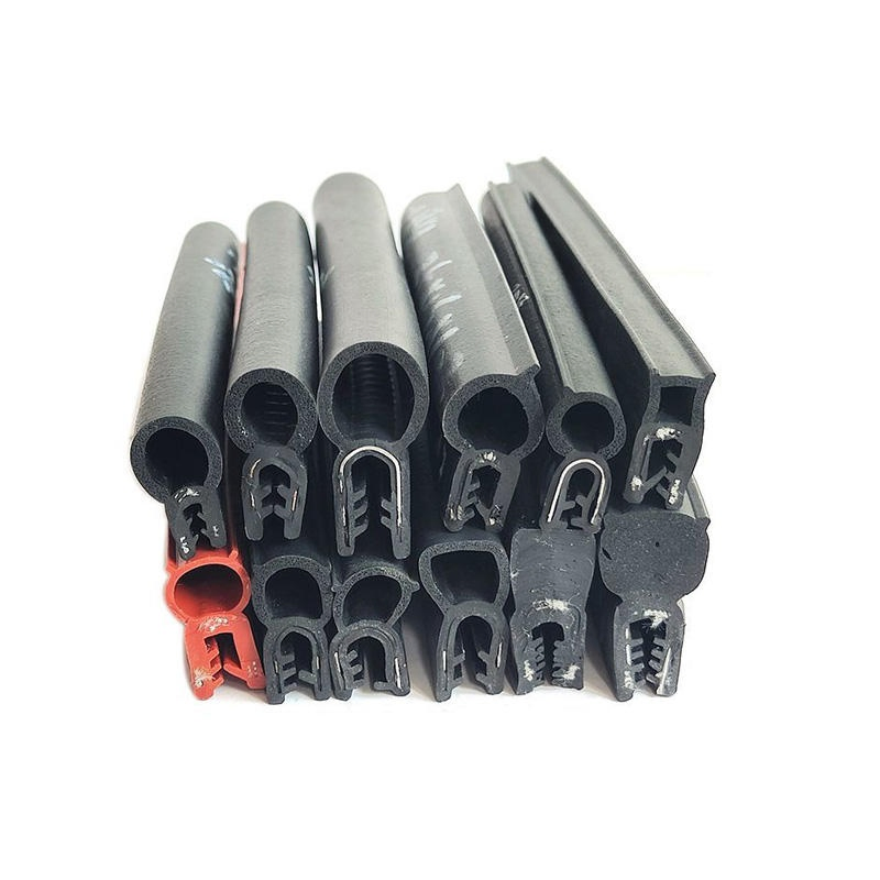 Universal Automotive Car Door Rubber Seal Weatherstrip High Density Sound Insulation Noise Reduction Waterproof Dustproof Windproof Sealing Strip for Auto Vehic