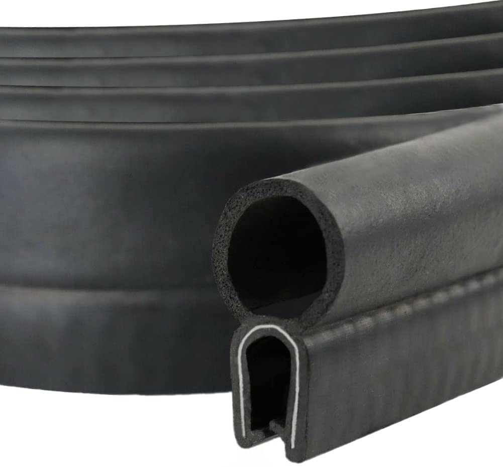 Roof Leakproof Sealing Rubber Strip Waterproof for Protector Car Front Rear Windshield Sunroof Triangular Window Edge