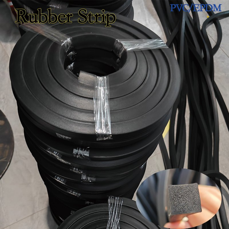 Flexible Silicone Foam Strip for Appliance Door and Cabinet Frame Sealing