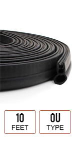 Car Door Rubber Seal Strip Automotive Weather Stripping