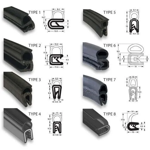 Automotive Rubber Protective Sealing Strip 5