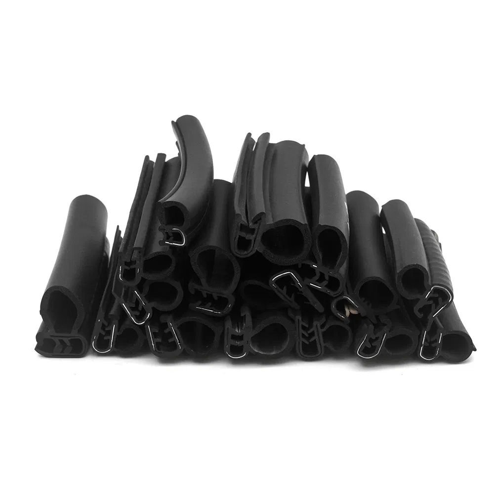 Rubber Seal Edge Lock Bulb Strip Trim Car Automotive Door Trunk Protect