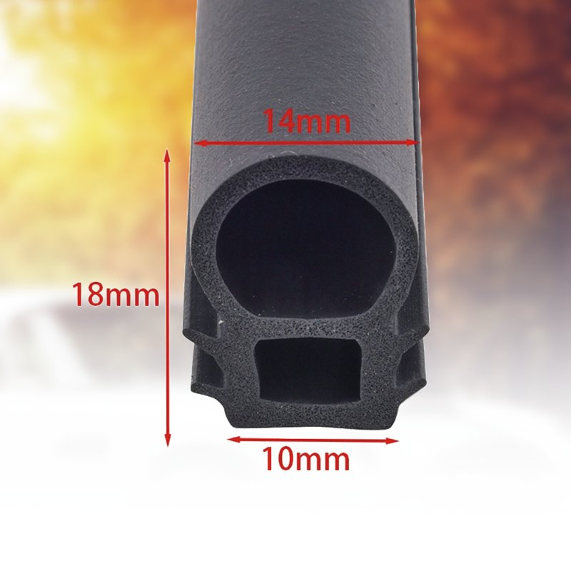 EPDM T Shape Sound Insulation Rubber Seal for Sliding Windows