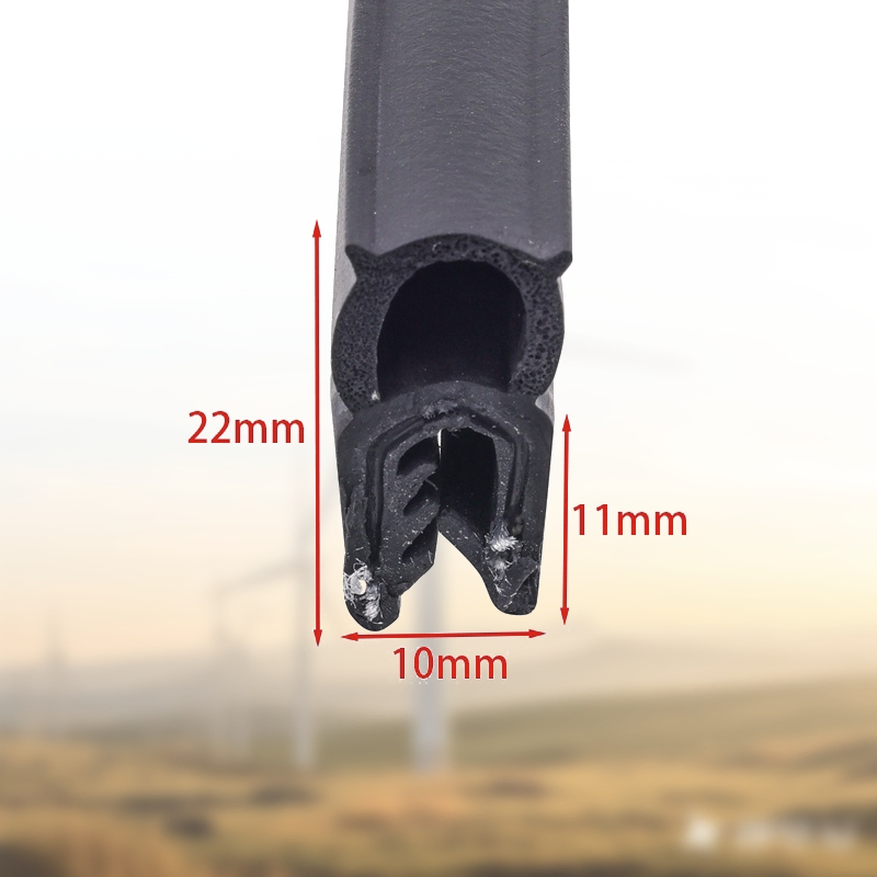 EPDM Steel Reinforced Composite Rubber Strip for Automotive Door and Window Sealing