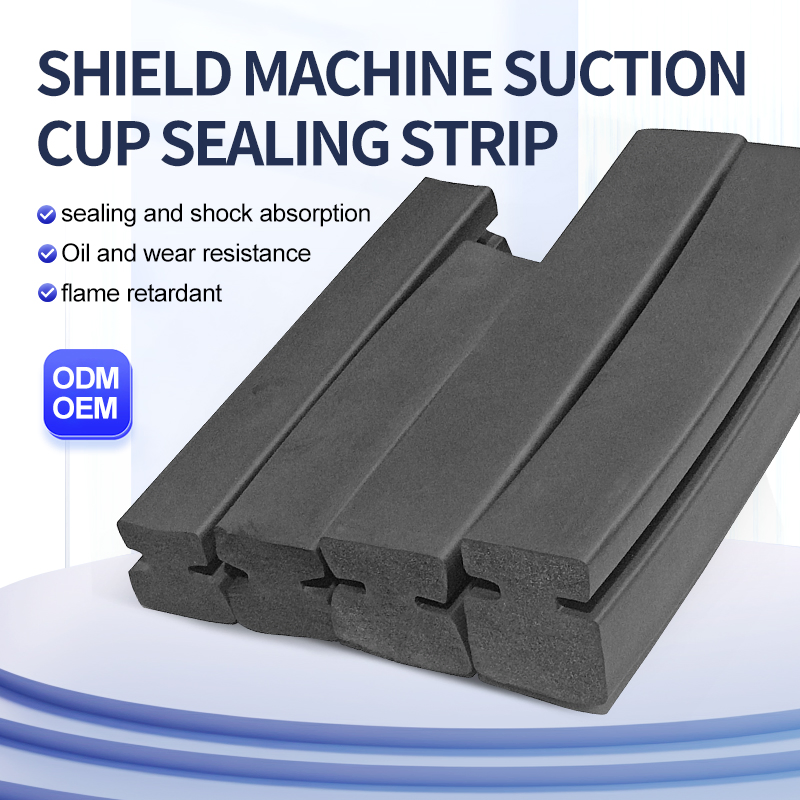 NBR Foam Sealing Strip Waterproof Sound Insulation Rubber Sponge Strip