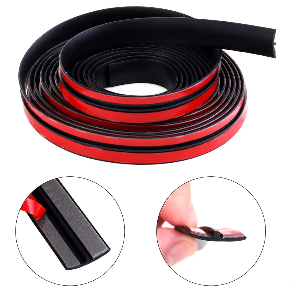 Automotive Rubber Car Windshield Weather Strip 19mm Sunroof T-Shaped Noise Insulation Door Sealing Strip