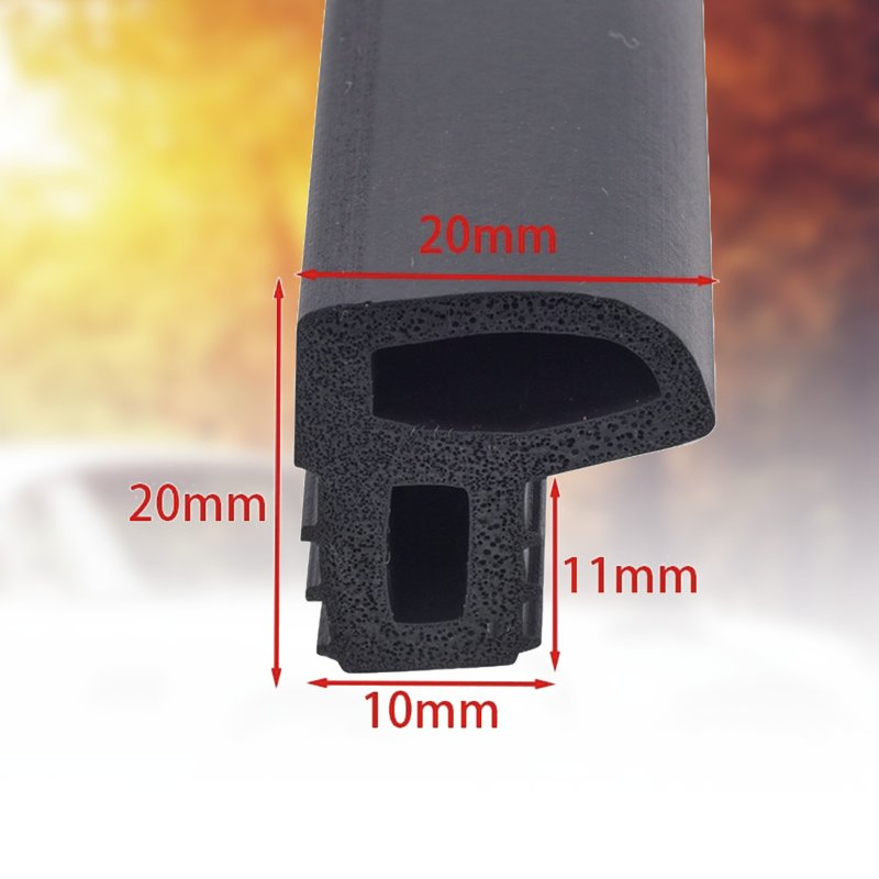 EPDM Solid Rubber Seal Strip for Door Frame and Window Insulation Use