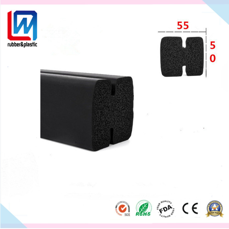 EPDM Rubber Sponge/Foam Extrusion/Profile Rubber Sealing Gaskets for Automotive, Cabinet