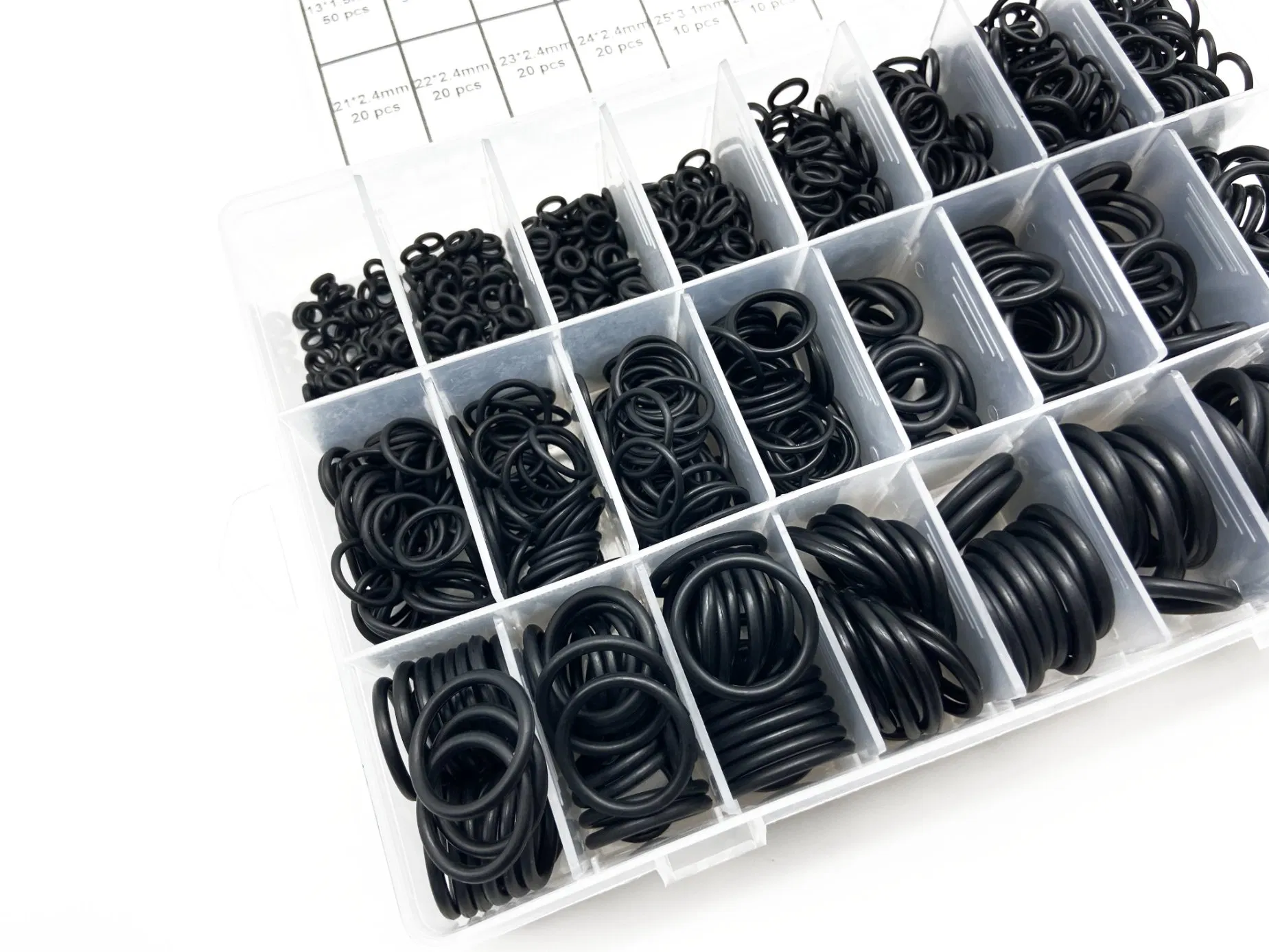 O Ring Kit Rubber Automotive Gasket Fuel Resistant Faucet Plumbing Assorted Sealing