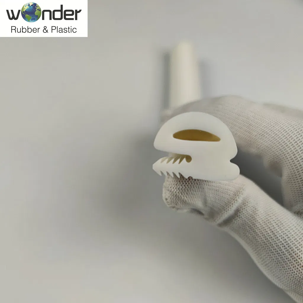 High-Quality Extruded Aluminum Profile Doors, Windows and Automotive Windproof Glass Silicone Soundproof Cutting Sealing Strip at The Bottom Edge of The Glass