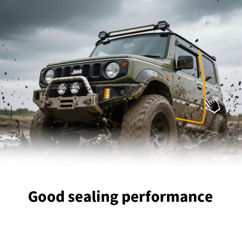 Factory Automotive Soundproof Customized Door Sealing Strip Rubber Sealing Strip New Car Rubber Seal Strips