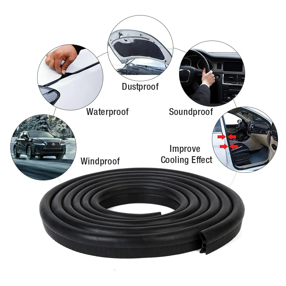 Hotsales Car Door Rubber Seal Strip Automotive Weather Stripping