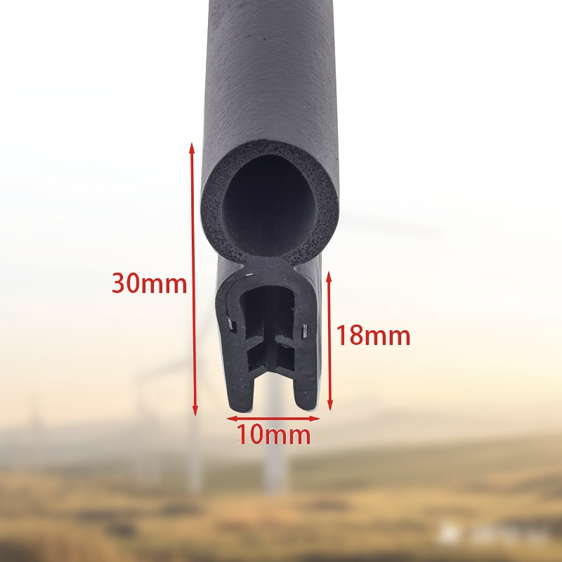 EPDM Steel Reinforced Composite Rubber Strip for Automotive Door and Window Sealing