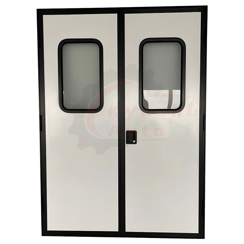 RV Accessories Trailer RV Camper Door Aluminium Frame with Screen Door for Caravan