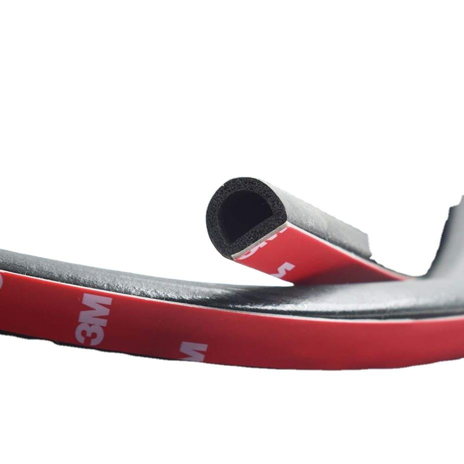 Custom Sunroof Extruded Weather Strip Car Door Rubber Seal Strip