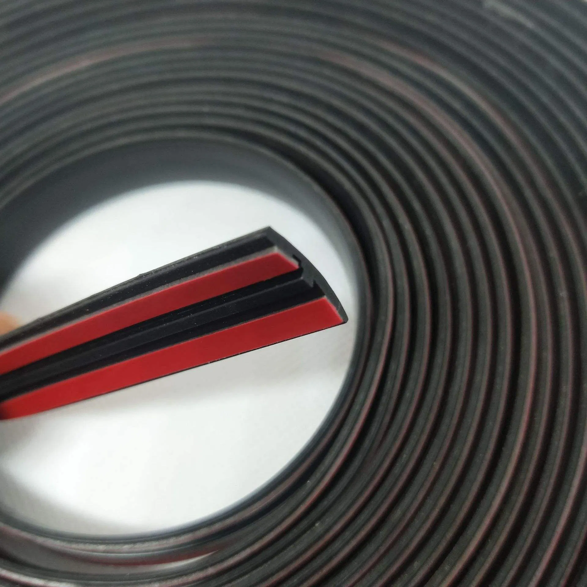 Automotive Rubber Car Windshield Weather Strip 19mm Sunroof T-Shaped Noise Insulation Door Sealing Strip