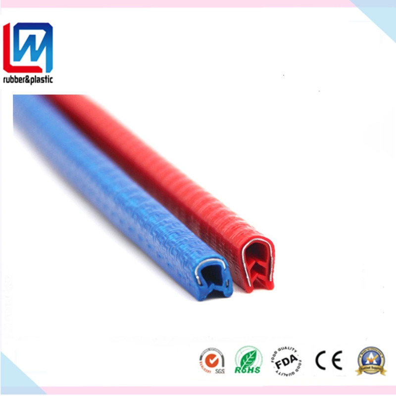 Flexible Automotive Rubber Door Edge Trim Seal Rubber Sealing Strip