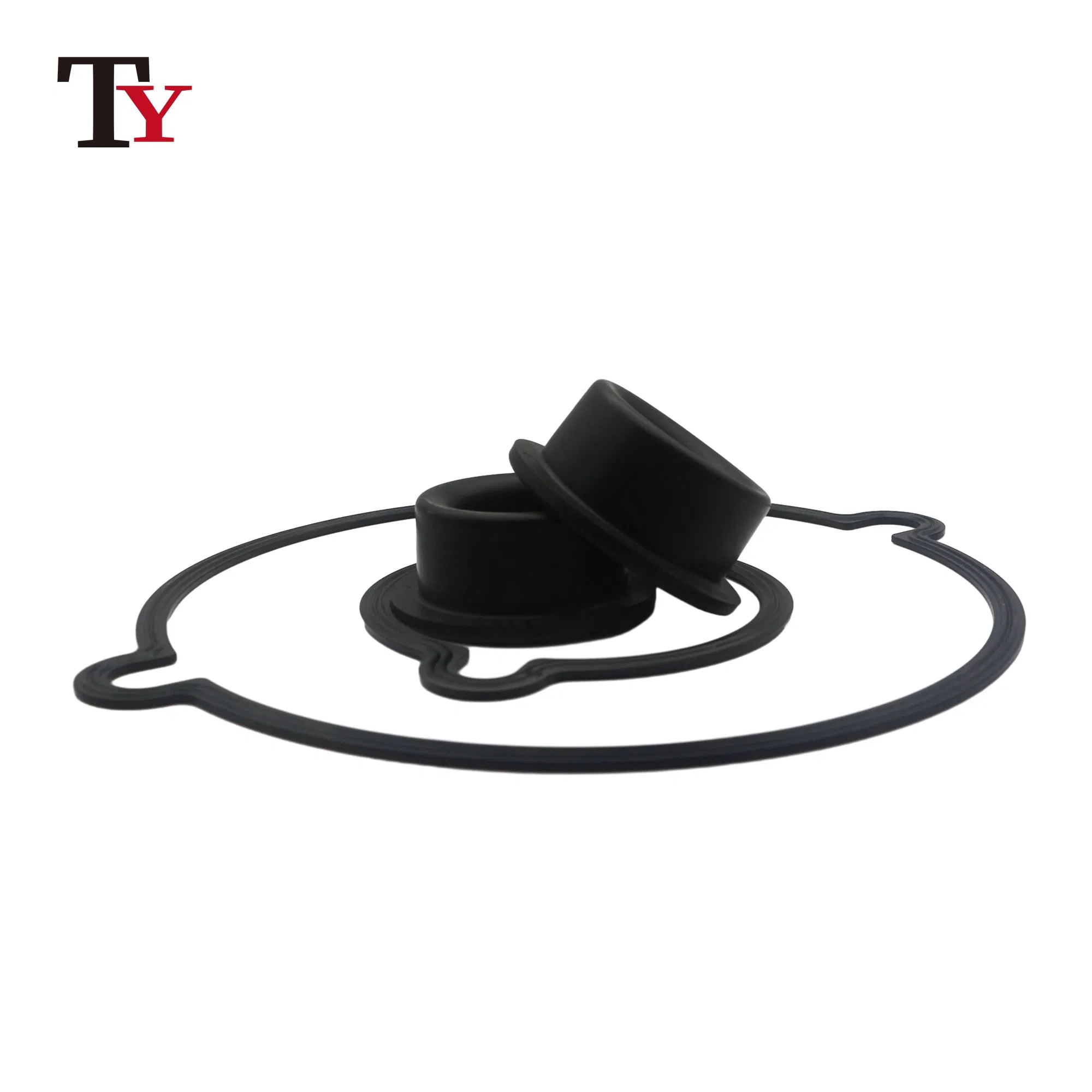 Custom FKM Special Shape Rubber Sealing O-Rings Oil Resistant Hydraulic Cylinder Seal Gasket for Automotive
